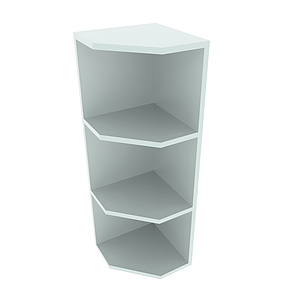 300, Open End Wall Unit Angled, 900H X 300W X 300D-U-WPDG